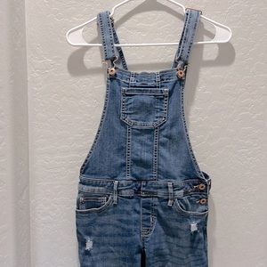 Abercrombie kids jean overalls